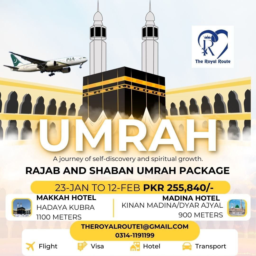 ✨ Umrah Packages Available Now! ✨